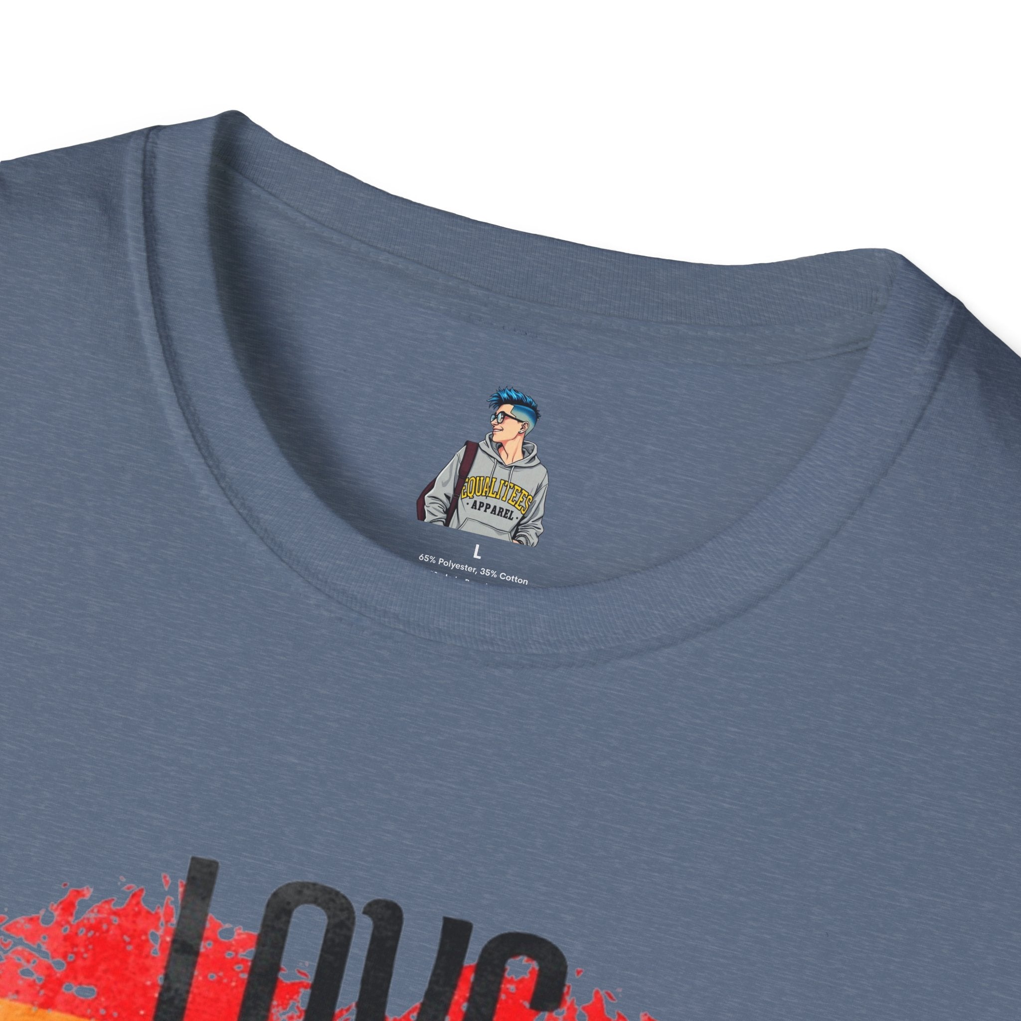 Pride Love Is Love Unisex Softstyle T-Shirt - EqualiTees.Me