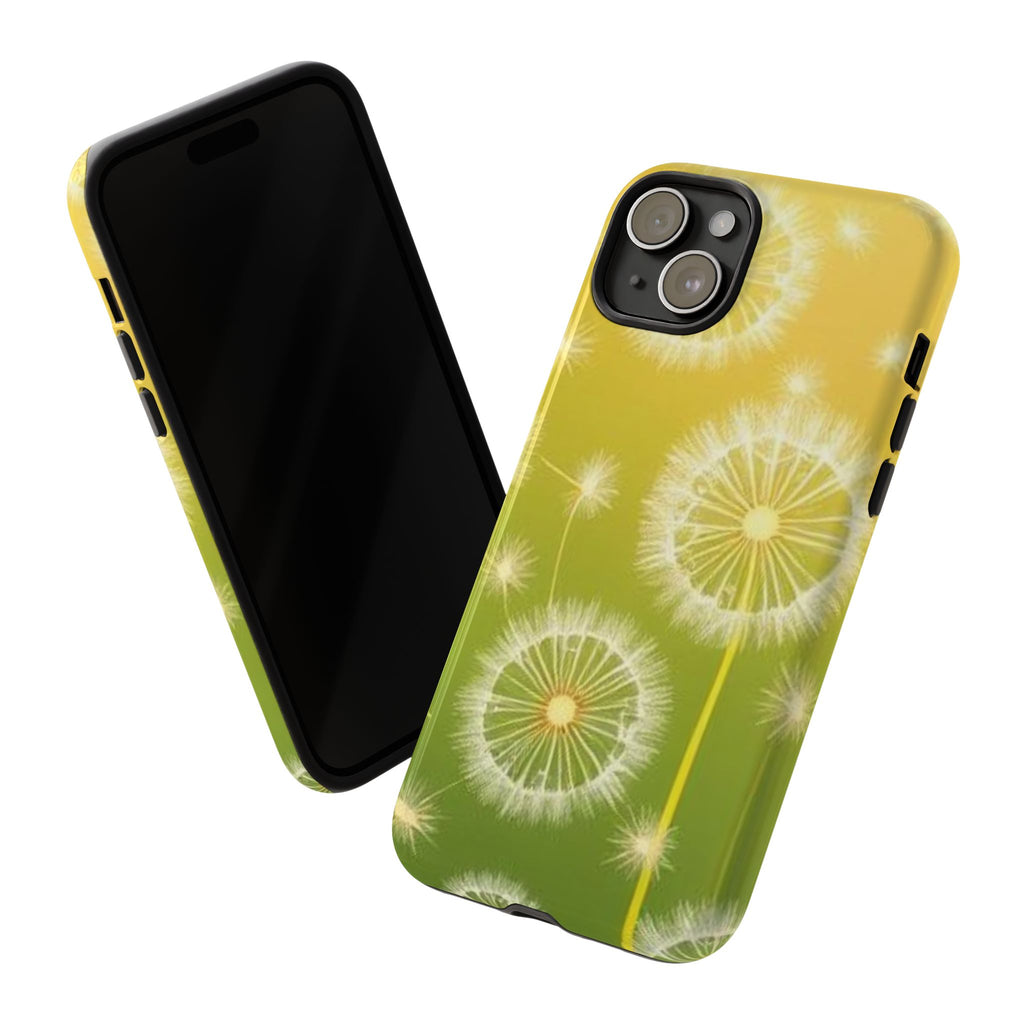 Dandelion Breeze Tough Phone Case for iPhone
