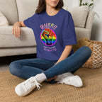Unisex Softstyle T-Shirt - Queer Rights Are Human Rights Statement Tee