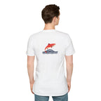 Jumping Salmon Native Pride Softstyle Unisex T-shirt