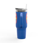 Rainbow Tongue Insulated Travel Mug - 40oz, Perfect for Pride Celebrations