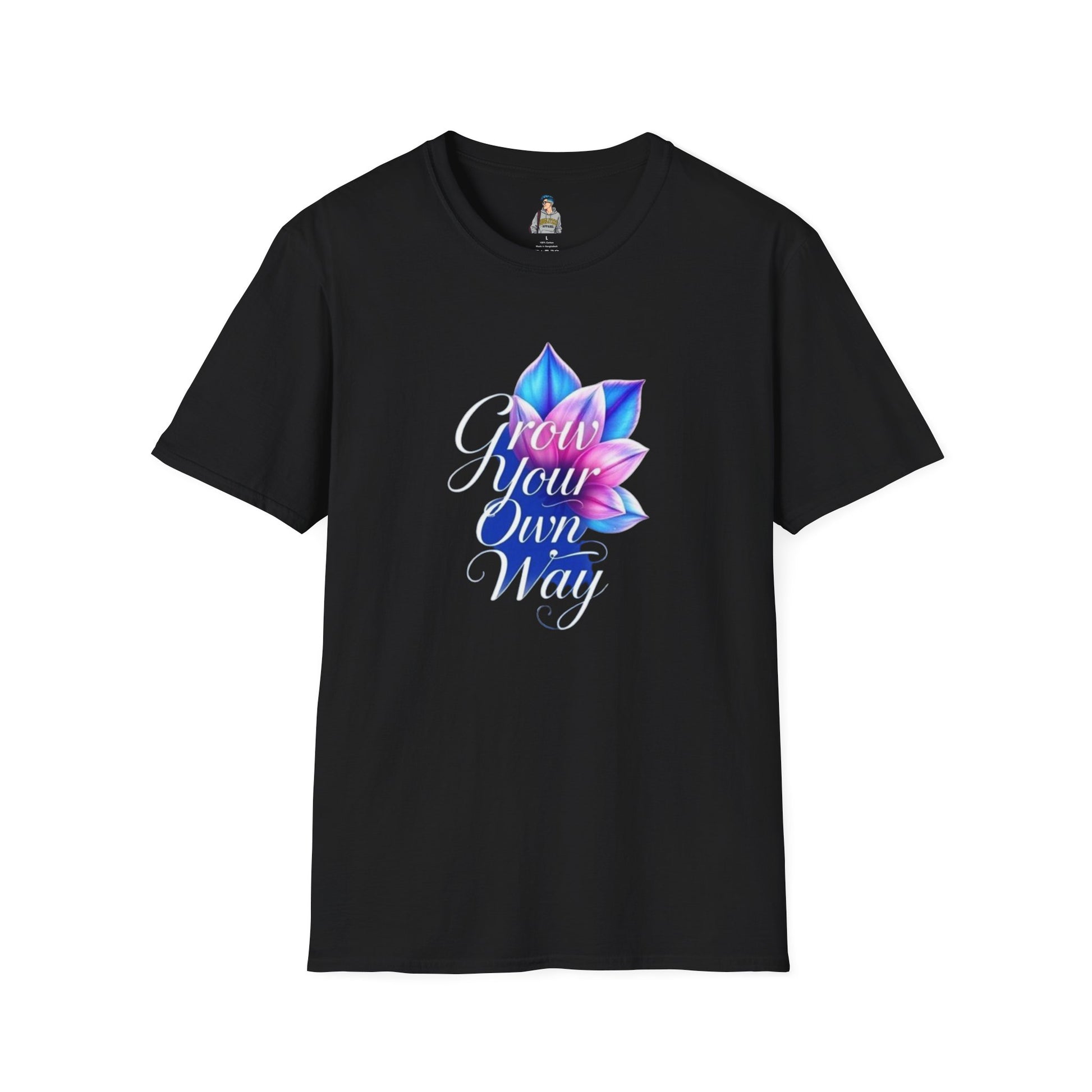 Empowerment Lotus, Grow Your Own Way T-Shirt