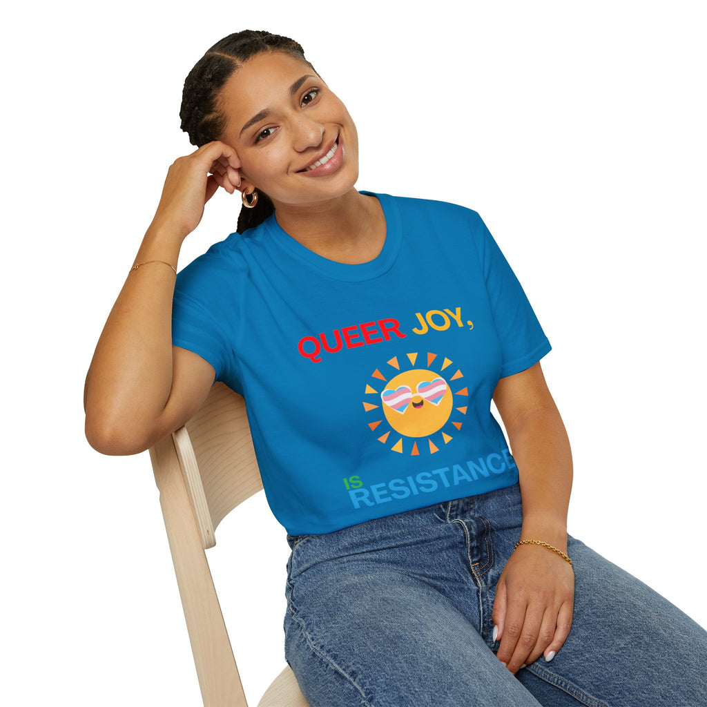 Queer Joy Is Resistance Pride Tree Las Vegas T-Shirt