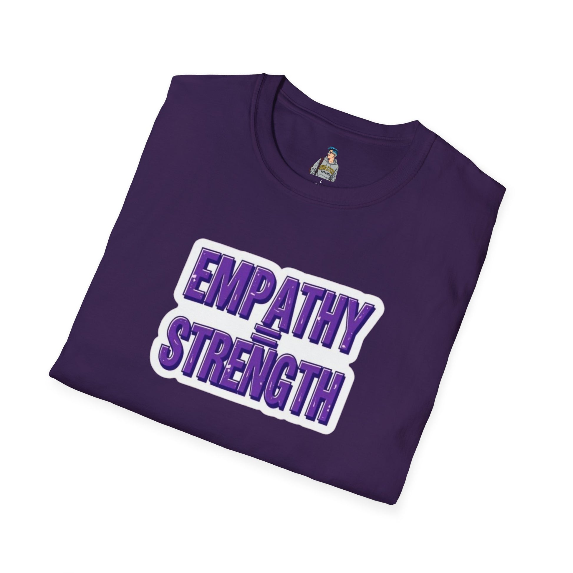 Empathy Equals Strength Unisex Softstyle T-Shirt - Inspirational Apparel for Everyday Comfort