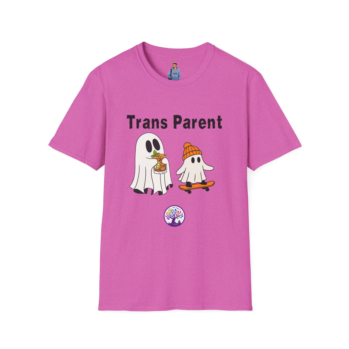Trans Parent 5 Halloween Pride Tree Las Vegas T-Shirt