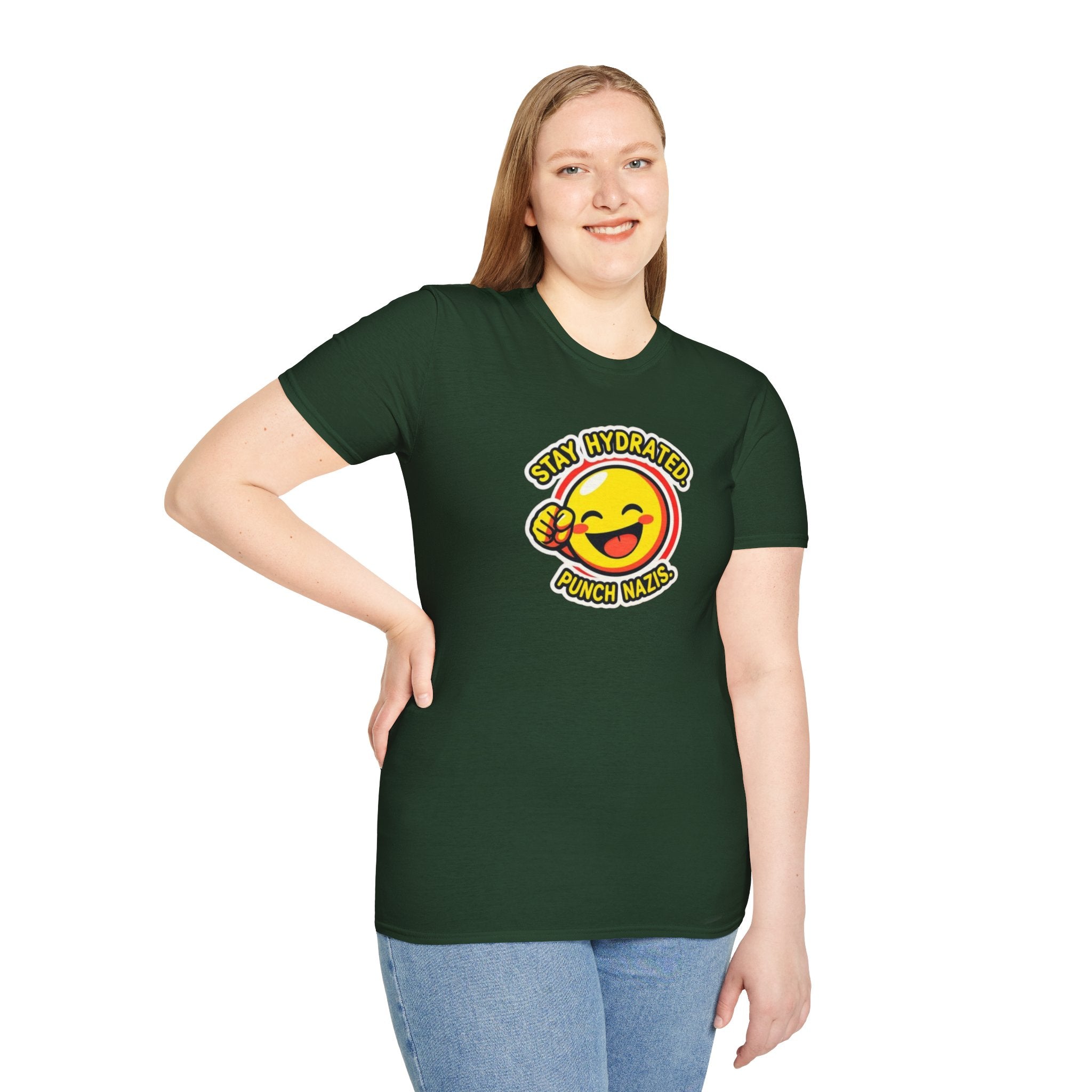 Stay Hydrated, Punch Nazis T-Shirt