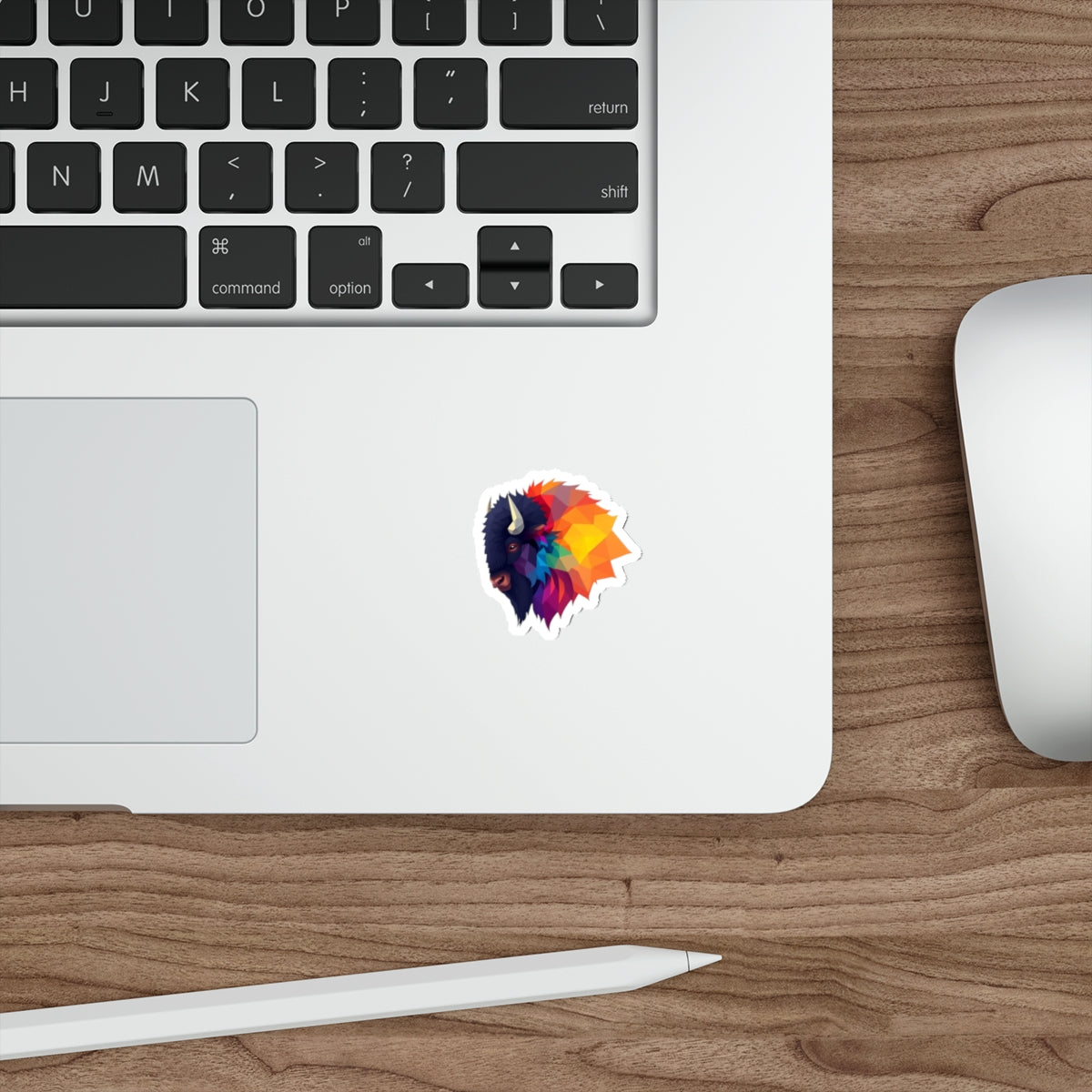 Die-Cut Stickers - Pride Bison