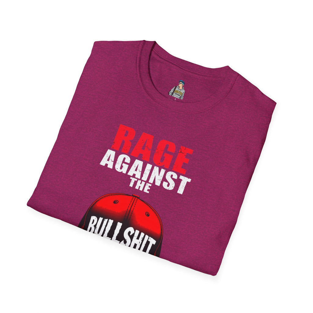 Unisex Softstyle T-Shirt - "Rage Against the BS" Graphic Tee
