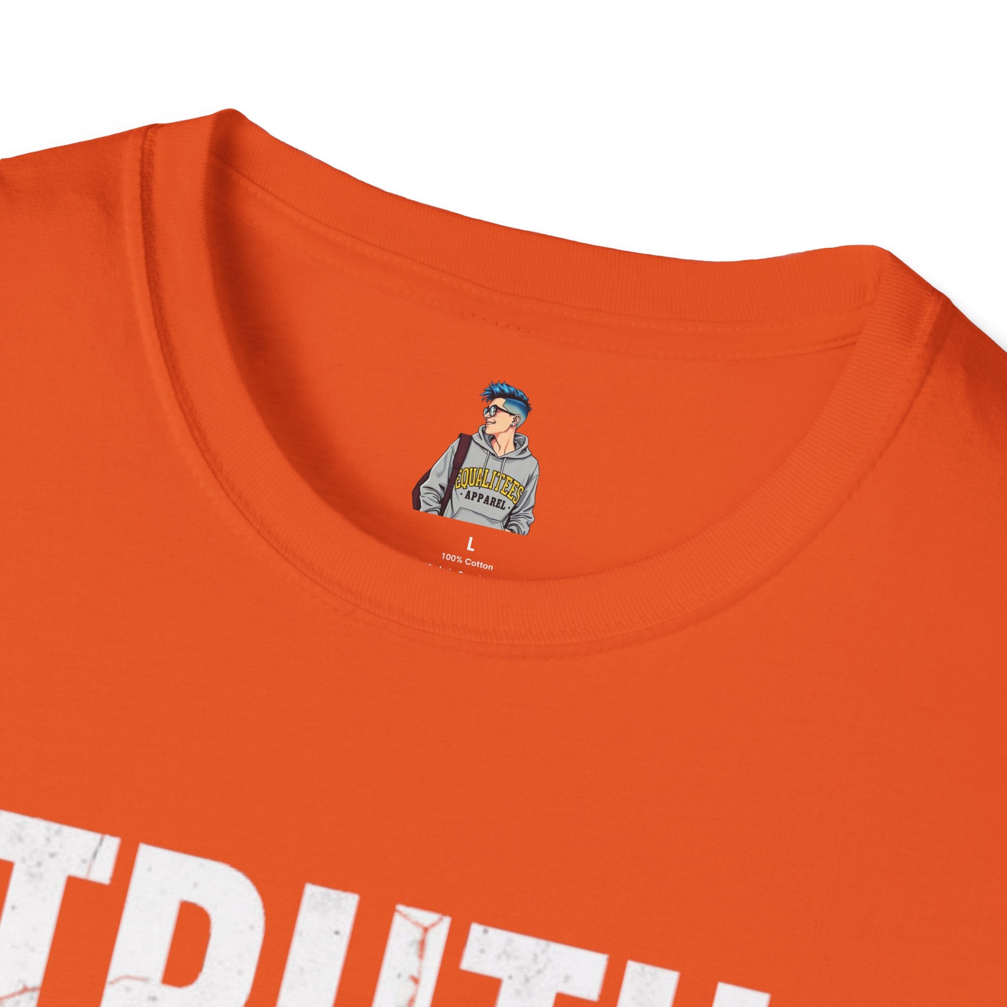 Unisex Softstyle T-Shirt – "Truth Matters" Statement Tee for Activists & Everyday Wear