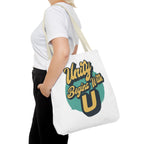 Unity Begins With U Design Tote Bag