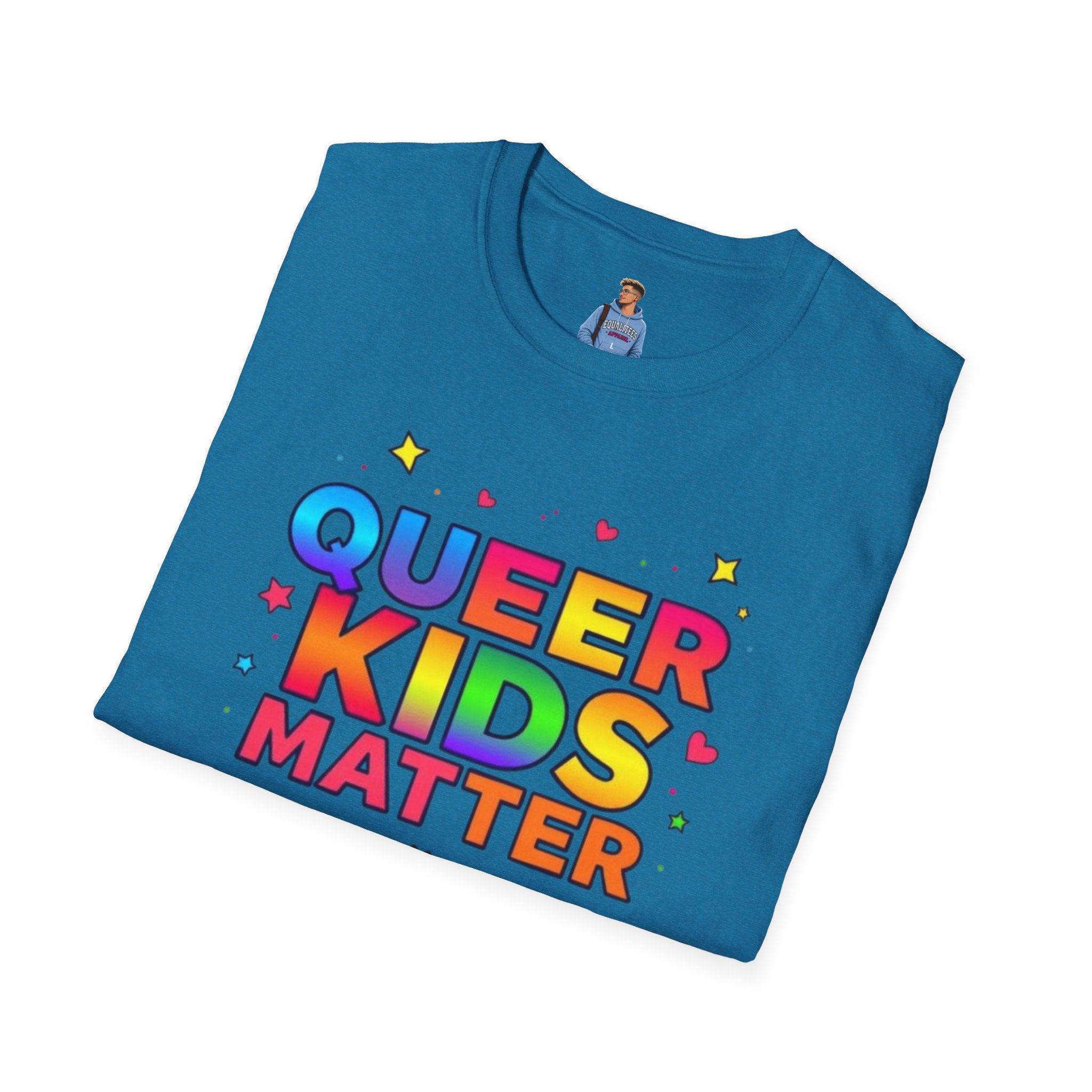Colorful Queer Kids Matter Pride T-Shirt