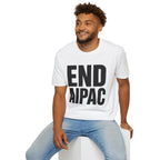 END AIPAC Bold Protest T-Shirt