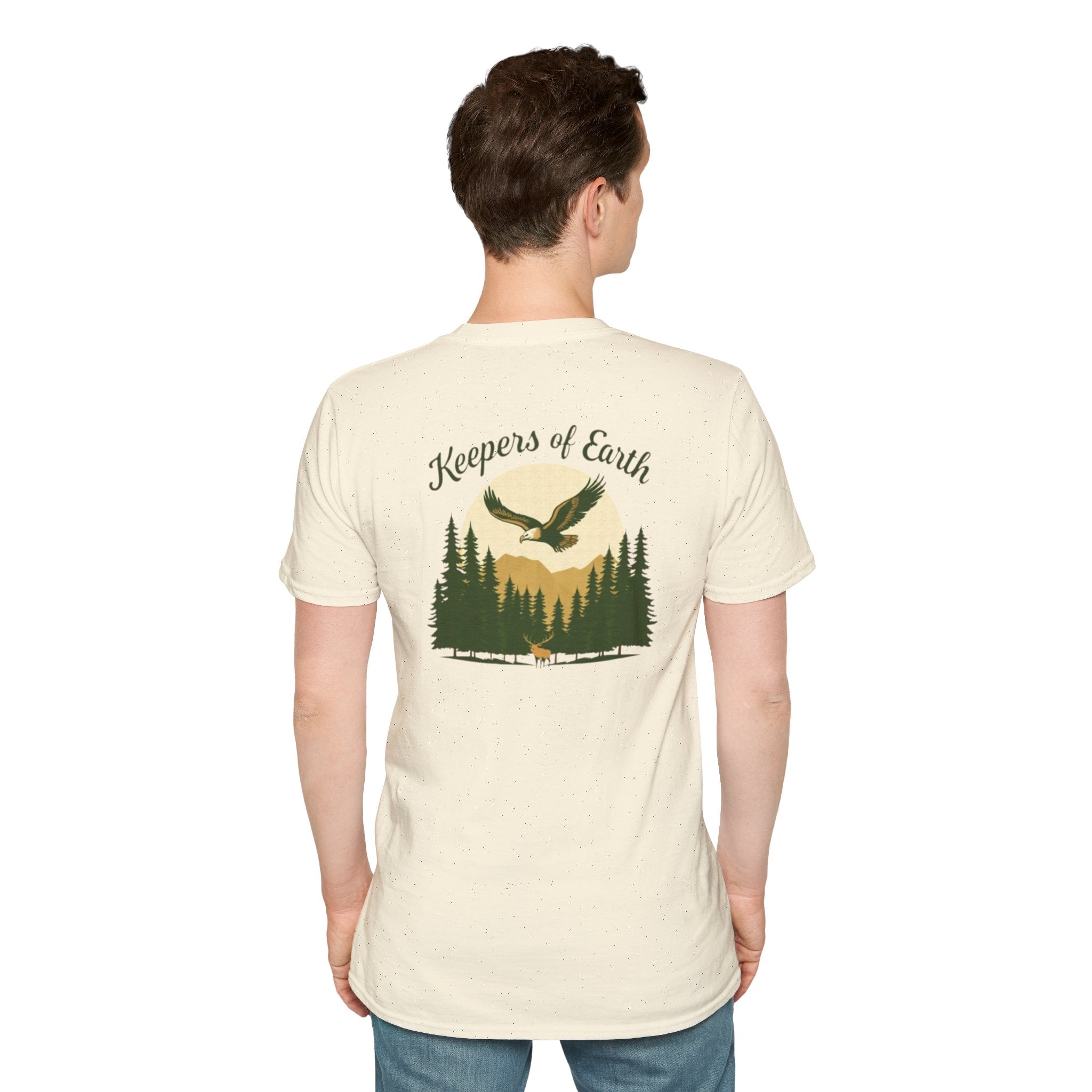 Keepers of the Earth Eagle and Elk T-shirt
