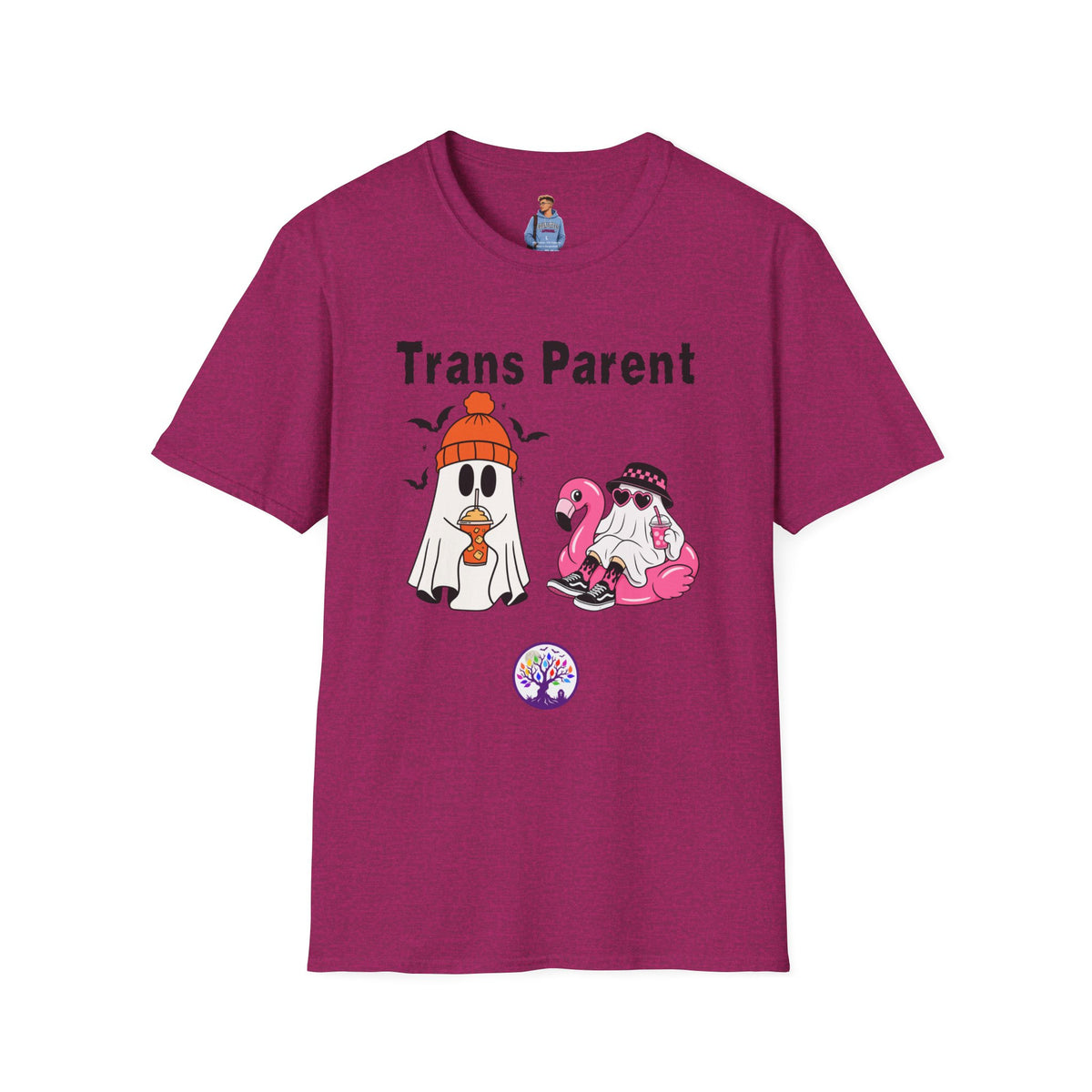Trans Parent 6 Halloween Pride Tree Las Vegas T-Shirt