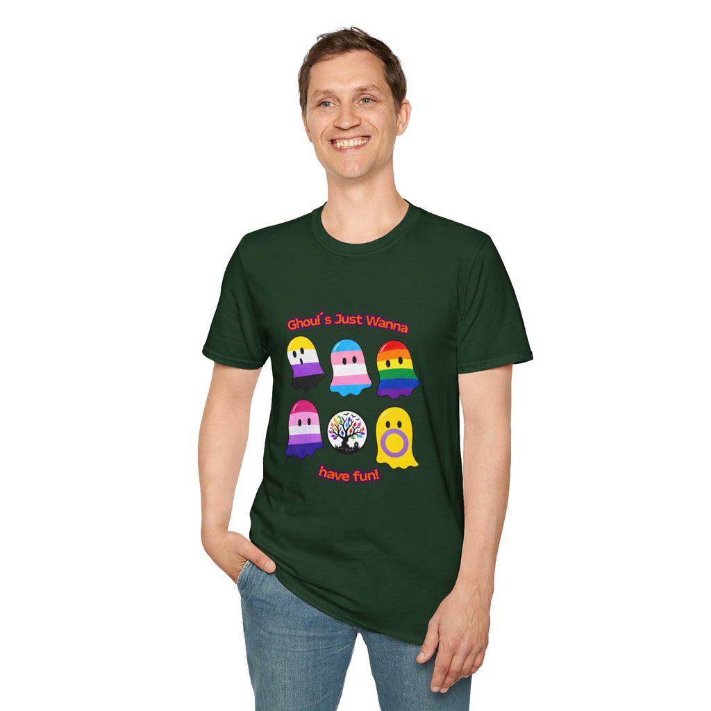 Ghouls Just Wanna Have Fun Pride Tree Las Vegas T-Shirt