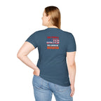 DRINK COFFEE, NOT THE KKKOOLAID. Unisex Softstyle T-Shirt - Empowering Message for Activists