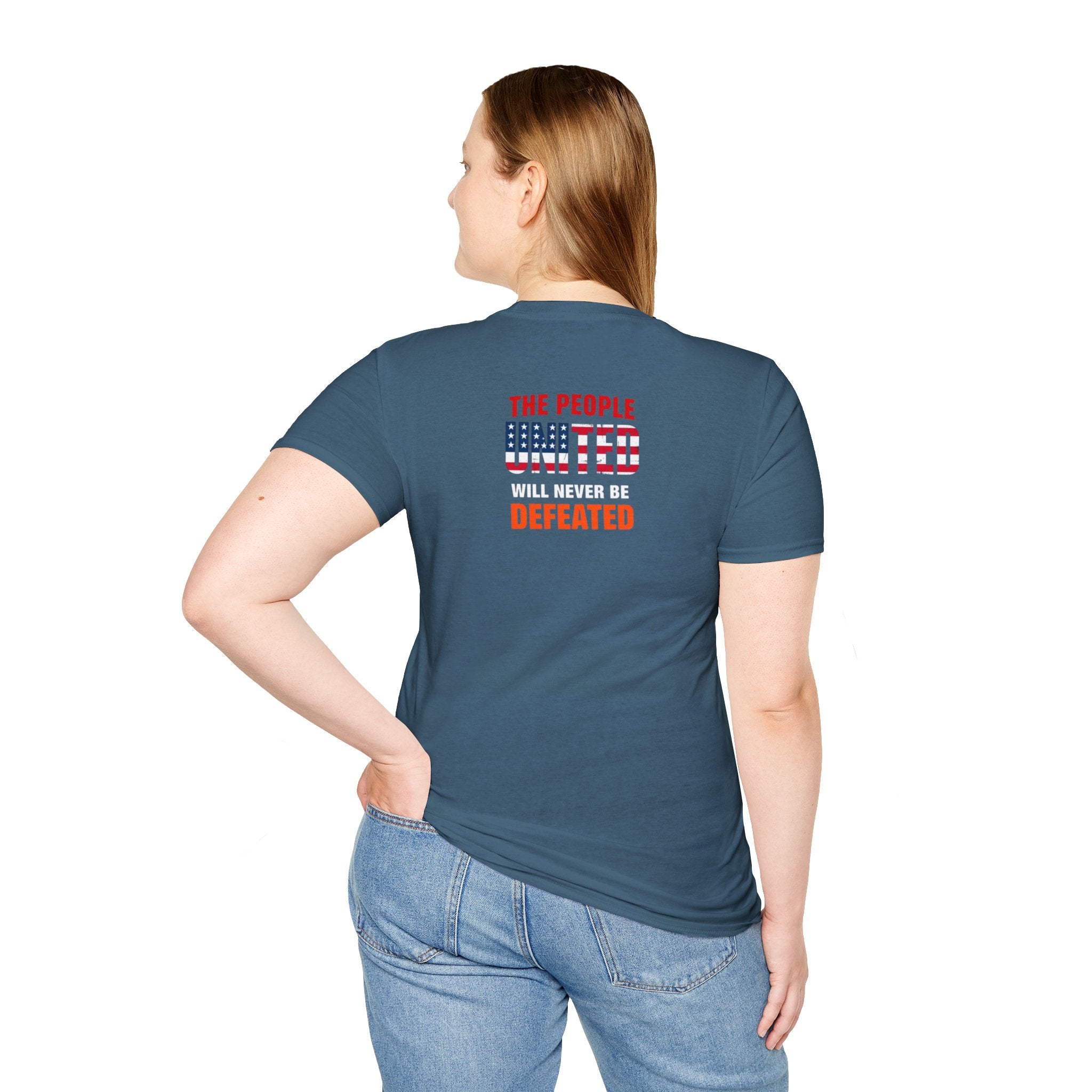 DRINK COFFEE, NOT THE KKKOOLAID. Unisex Softstyle T-Shirt - Empowering Message for Activists