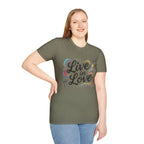 Live in Love Inspirational T-Shirt