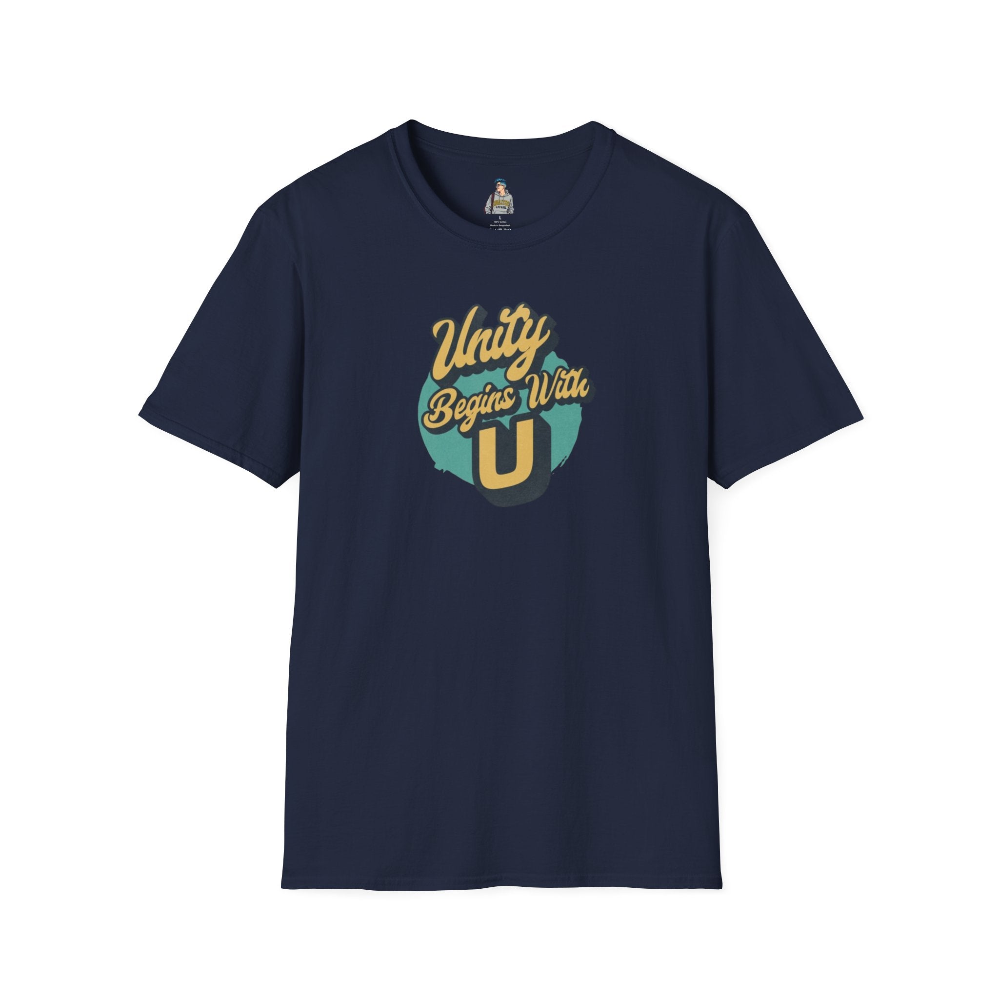 Unity Begins With U Unisex Softstyle T-Shirt
