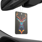Fractal Deer Design - Car Air Freshener - Eclectic and Aromatic