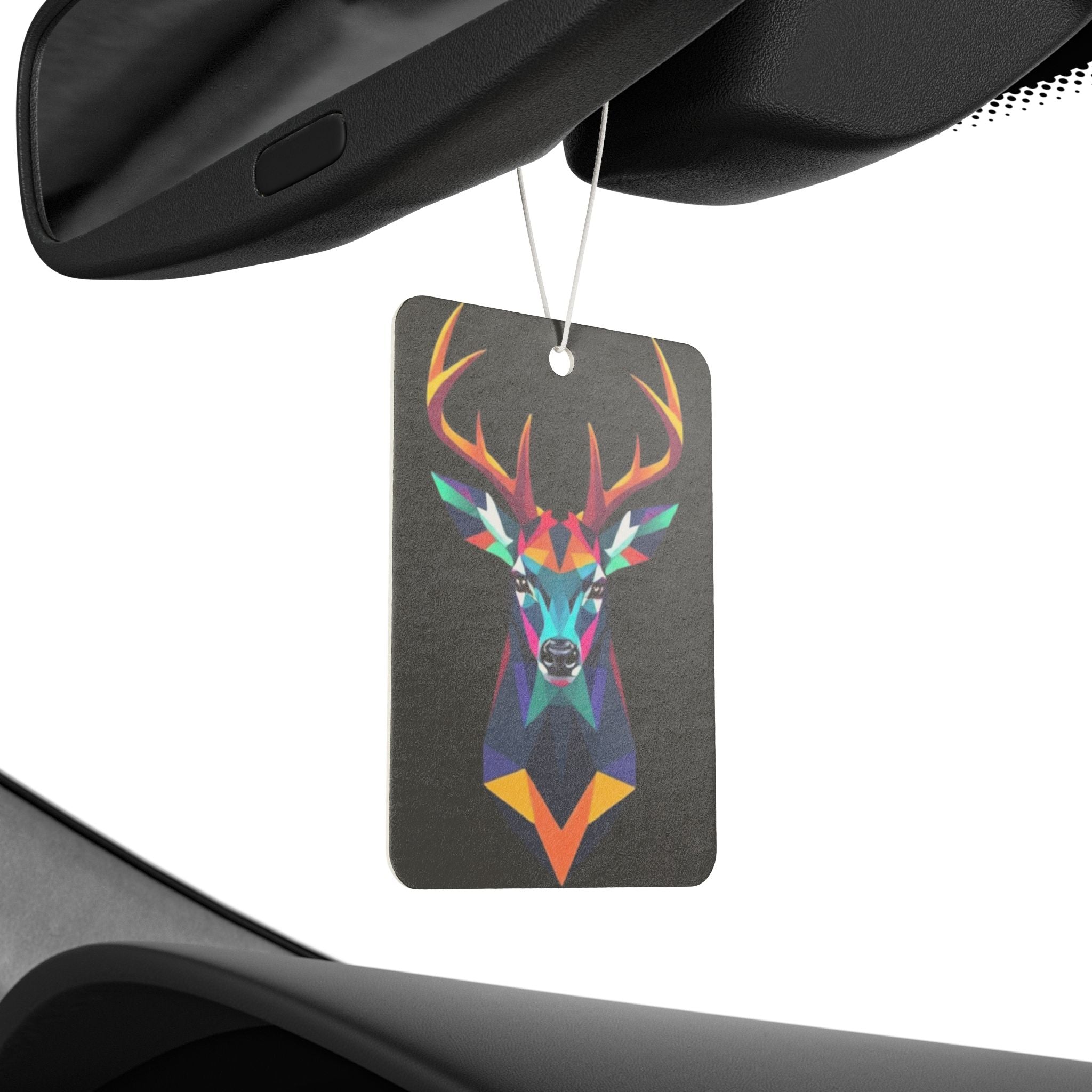 Fractal Deer Design - Car Air Freshener - Eclectic and Aromatic