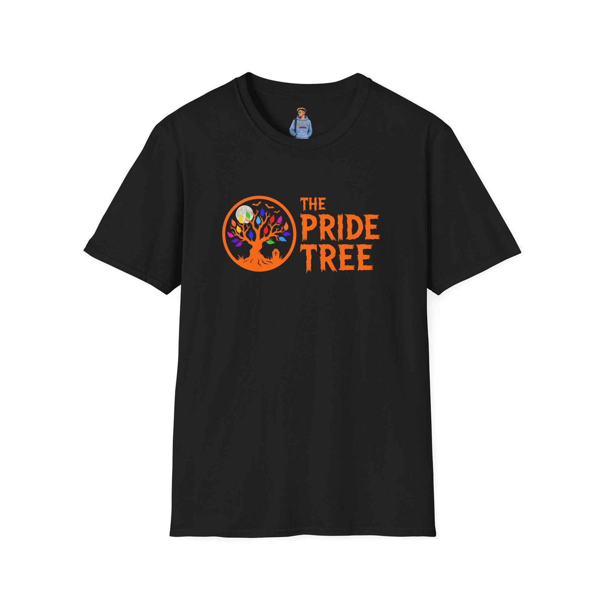 Orange Halloween Logo Pride Tree T-Shirt