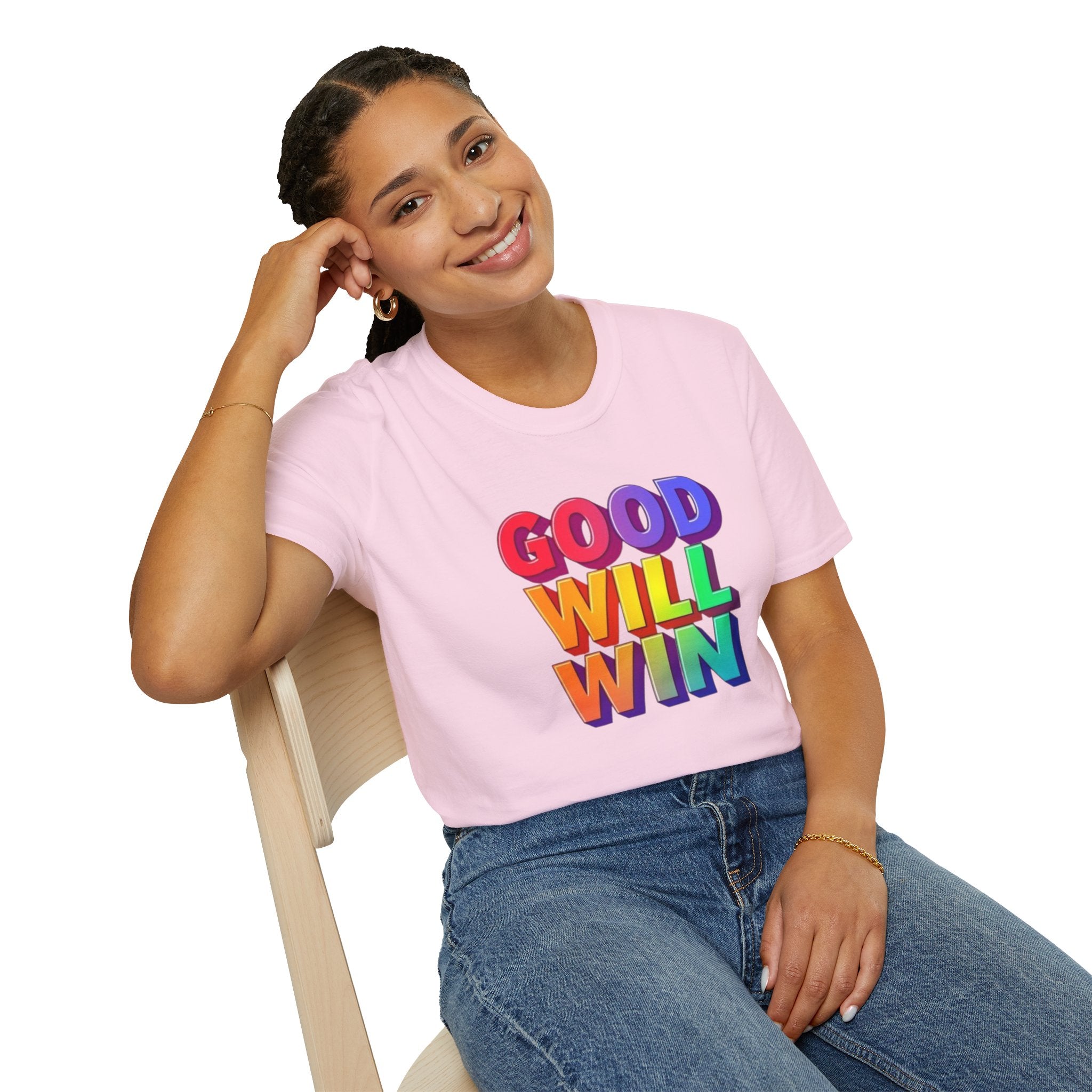 Rainbow Good Will Win T-shirt