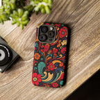 Floral Paisley Tough Case for iPhone — Vibrant Protective Phone Cover