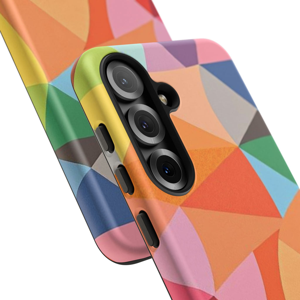 Colorful Geometric Tough Case for Android