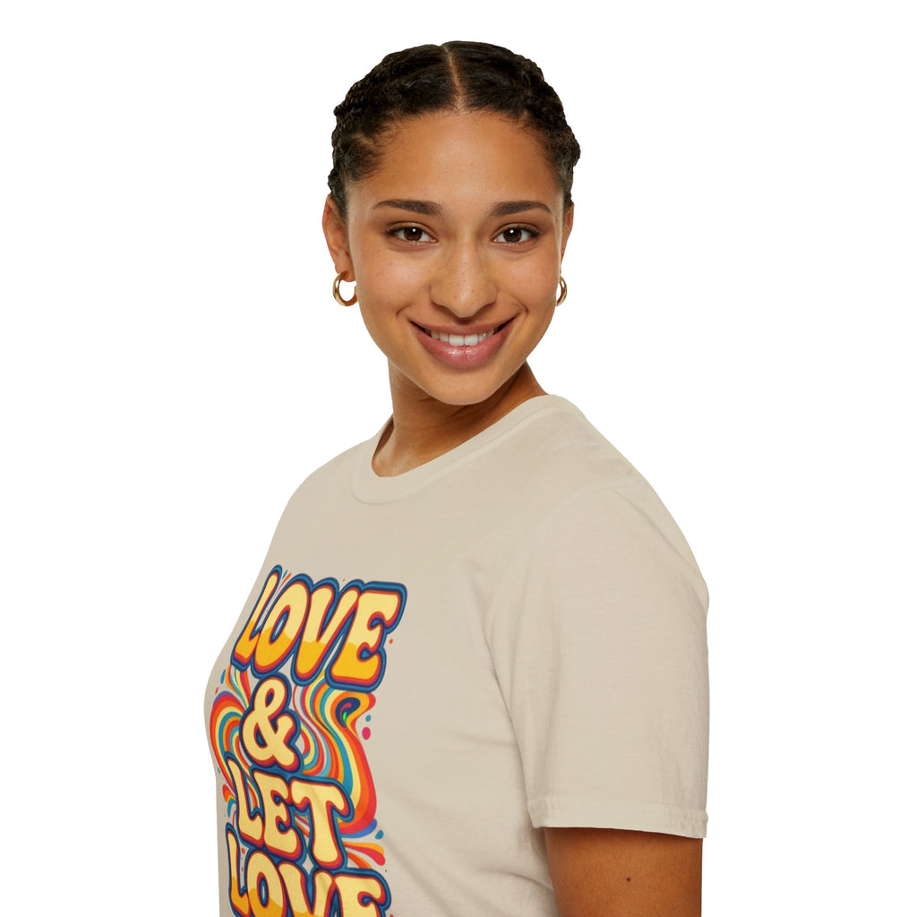 Love & Let Love Retro T-Shirt
