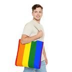 Rainbow Pride Flag Tote Bag