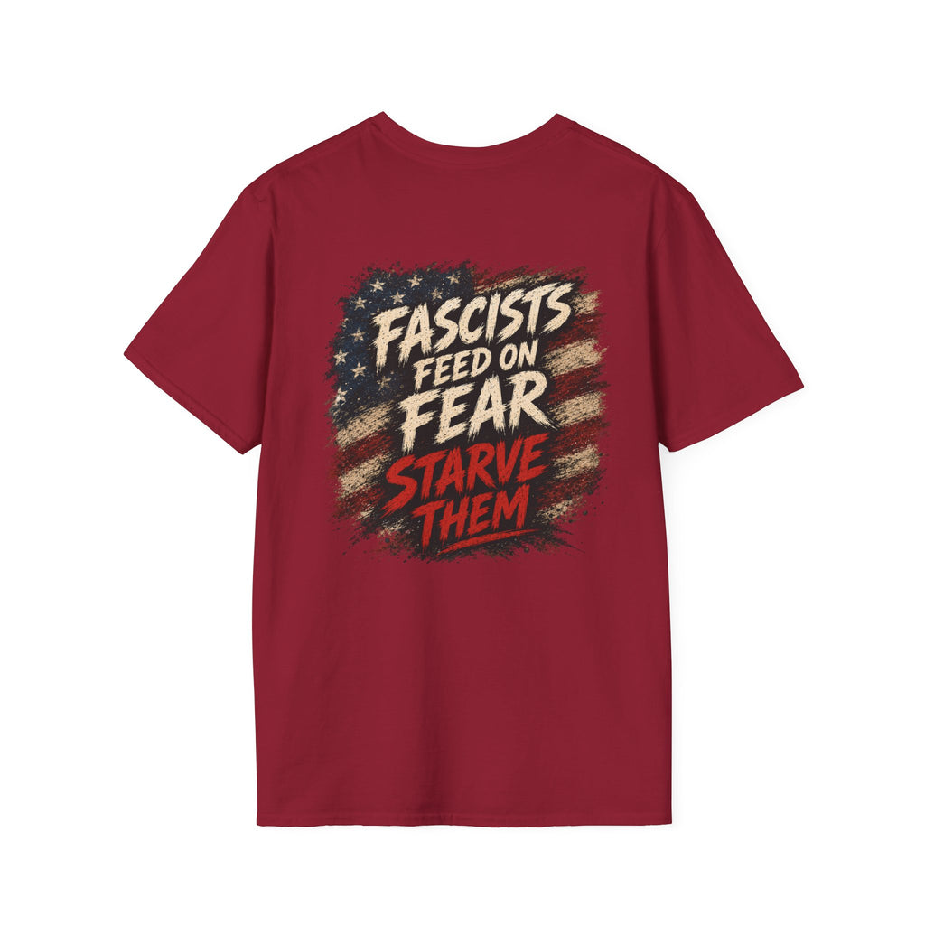 Patriots Don’t Stand For This T-Shirt — Statue of Liberty & Distressed Flag Graphic