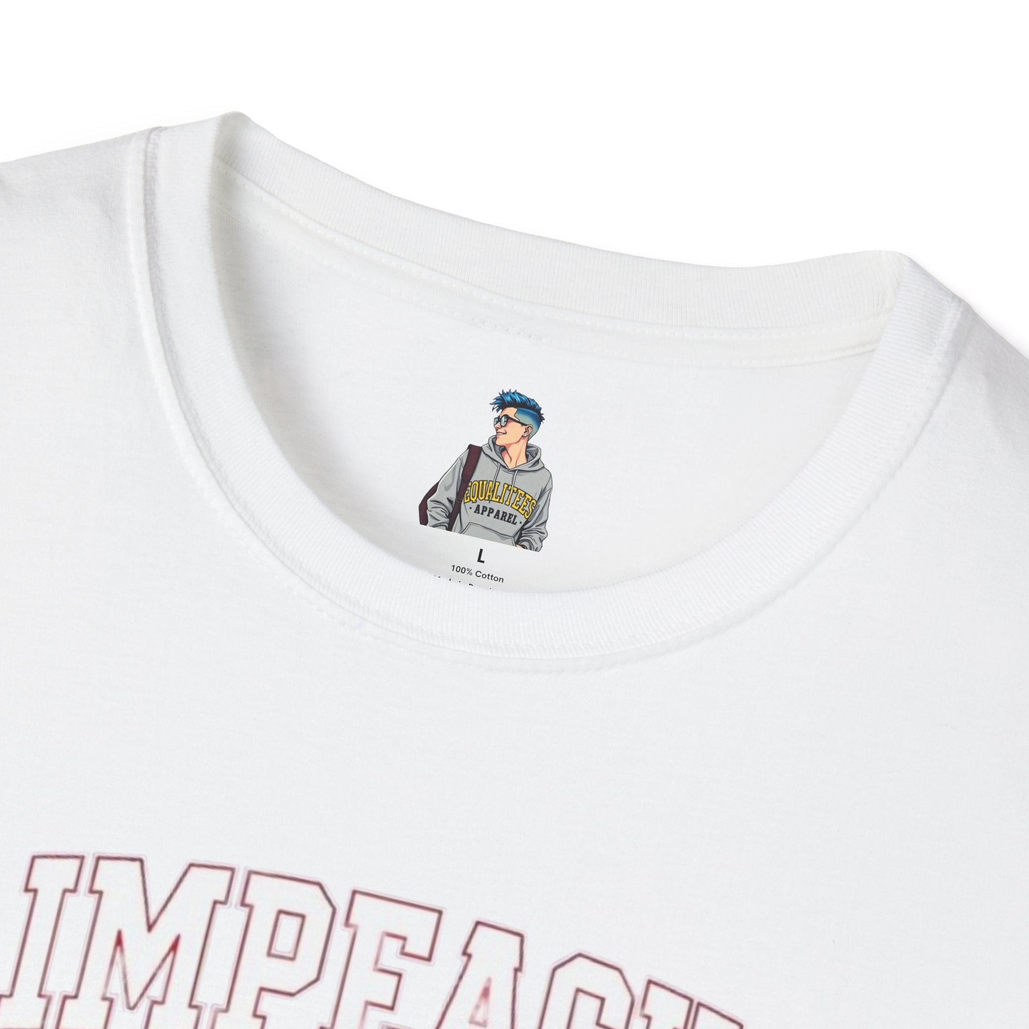Impeach Felon47 Unisex Softstyle T-Shirt - USA Graphic Statement Tee