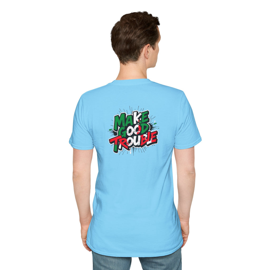 Make Good Trouble T-shirt  Fun Graphic Tee for Activists & Trendsetters