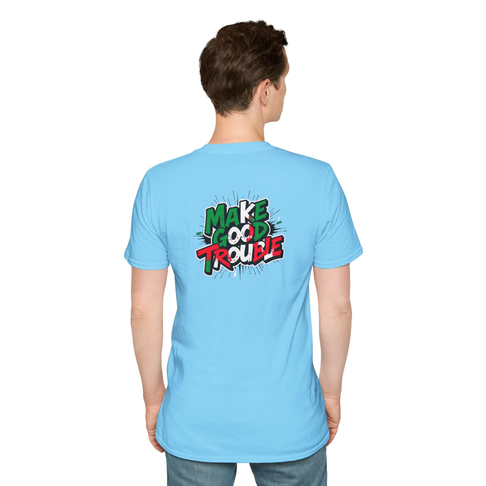 Make Good Trouble T-shirt  Fun Graphic Tee for Activists & Trendsetters