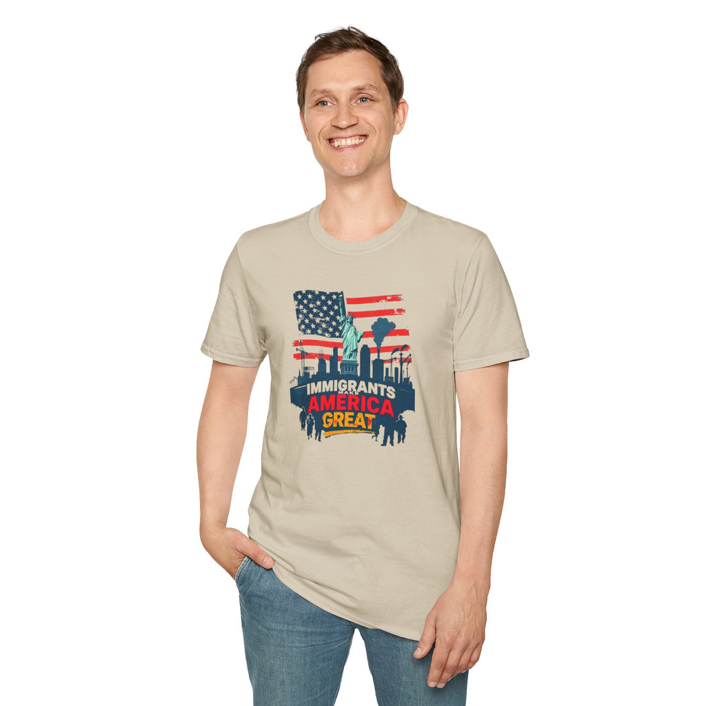 Immigrants Make America Great t-shirt