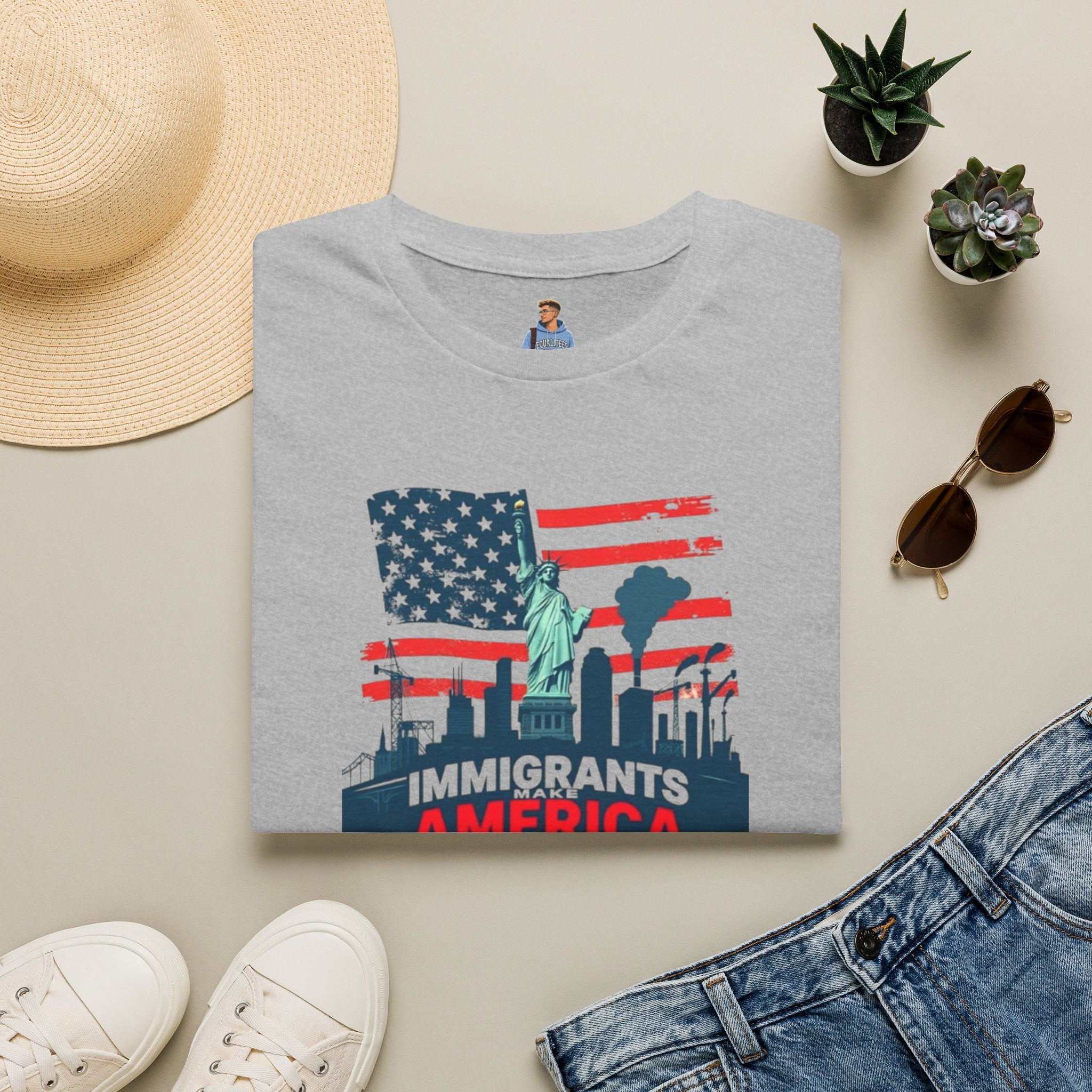 Immigrants Make America Great t-shirt
