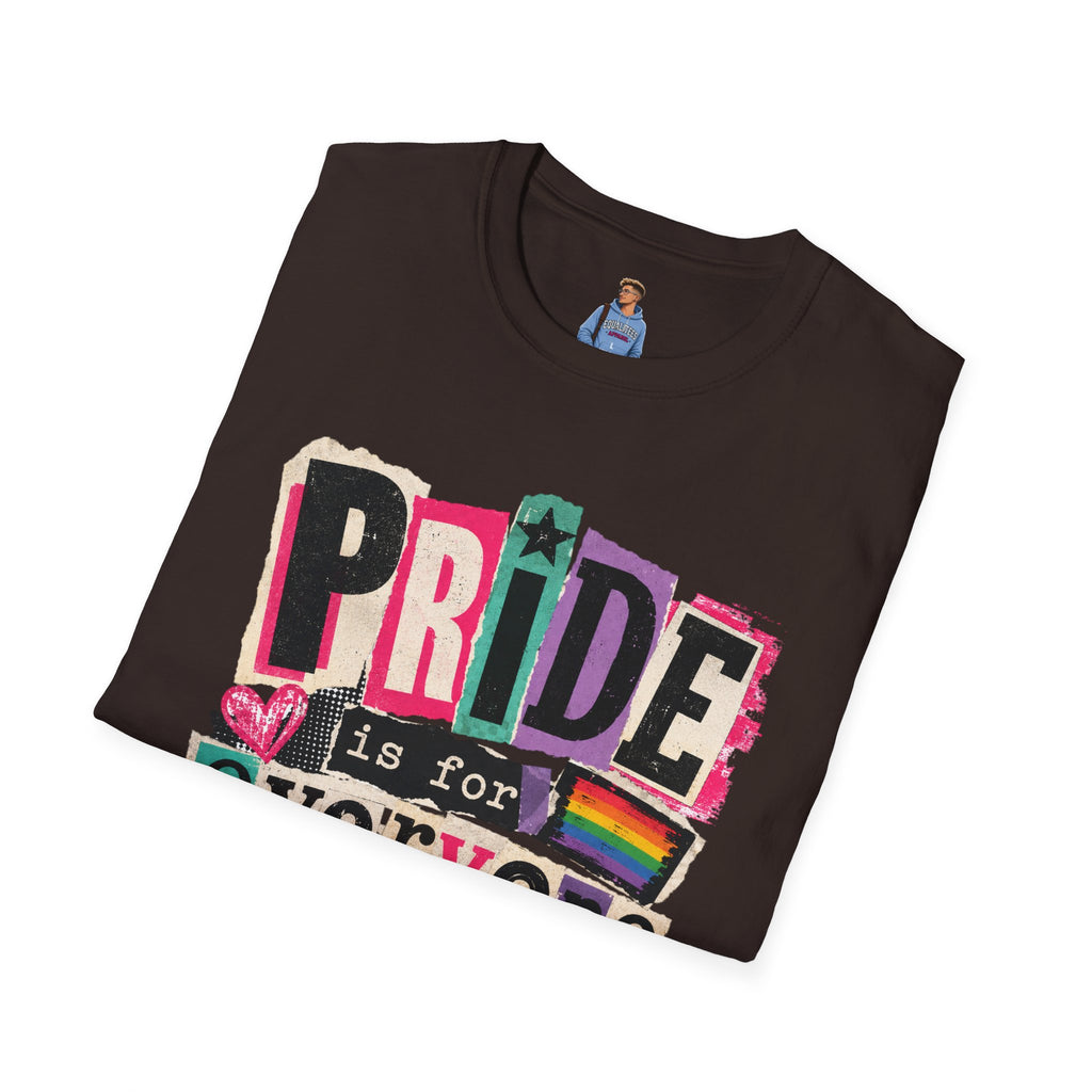 Pride Is for Everyone T-Shirt — Colorful LGBTQ+ Ally Tee