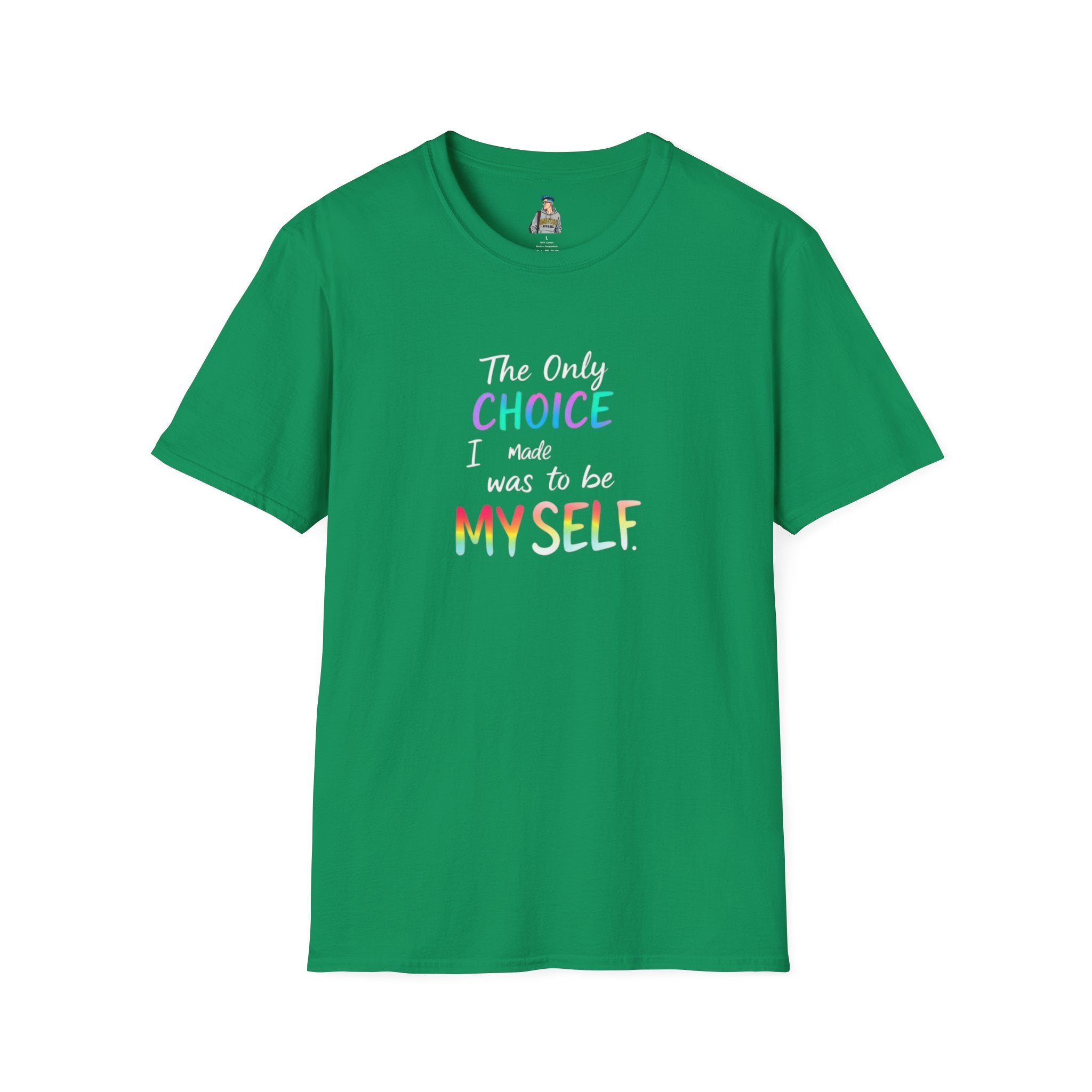 Unisex Softstyle T-Shirt - When Did You CHOOSE to Be Straight? Empowering LGBTQ+ Graphic Tee
