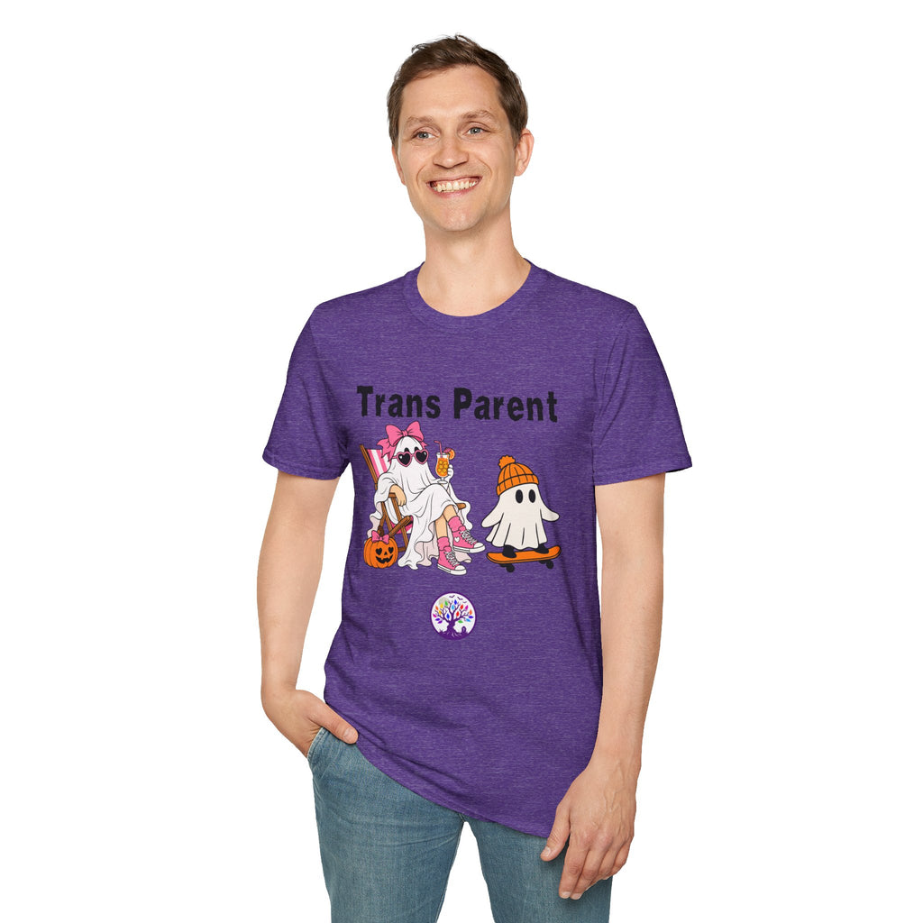 Trans Parent 3 Halloween Pride Tree Las Vegas T-Shirt