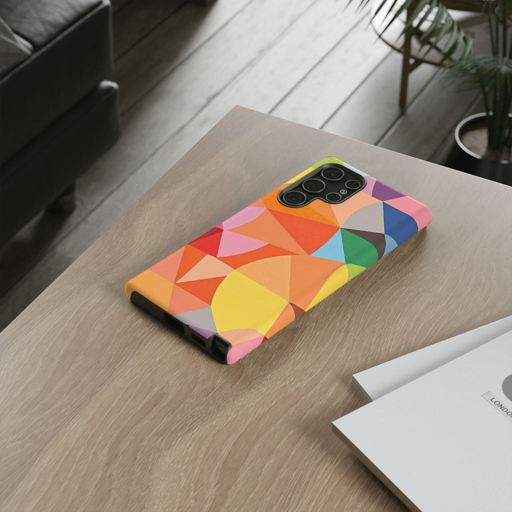 Colorful Geometric Tough Case for Android