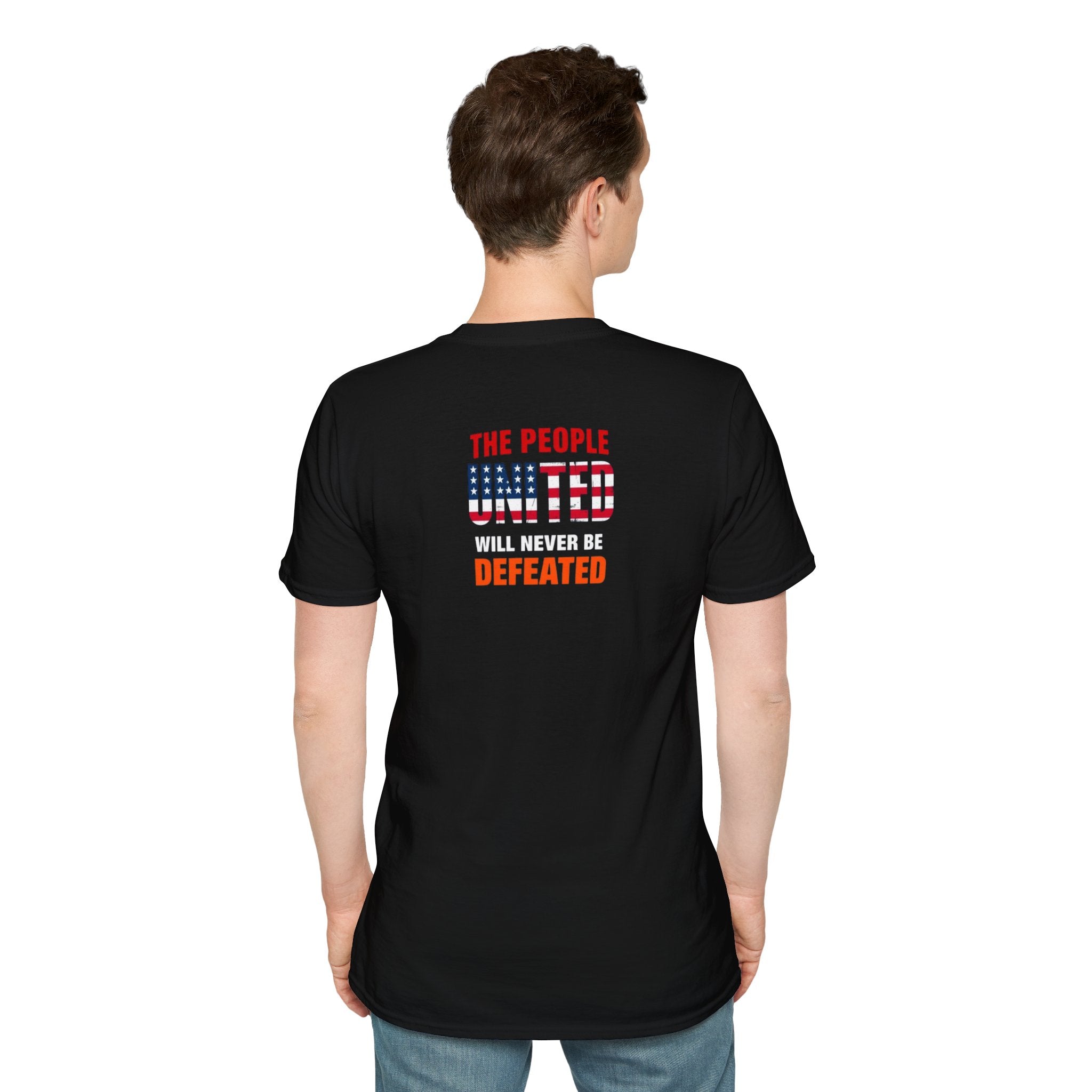 DRINK COFFEE, NOT THE KKKOOLAID. Unisex Softstyle T-Shirt - Empowering Message for Activists