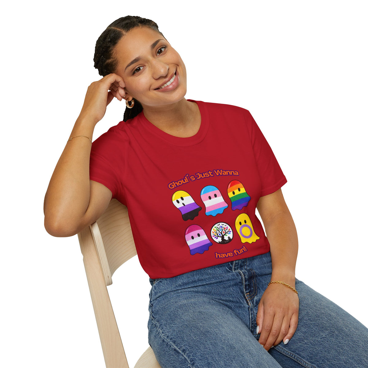 Ghouls Just Wanna Have Fun Pride Tree Las Vegas T-Shirt