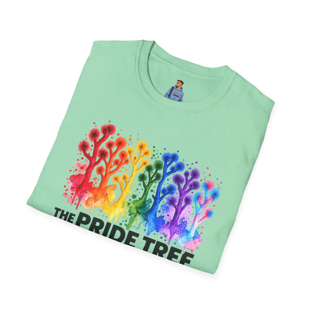 Pride Tree Las Vegas T-Shirt - Black Text
