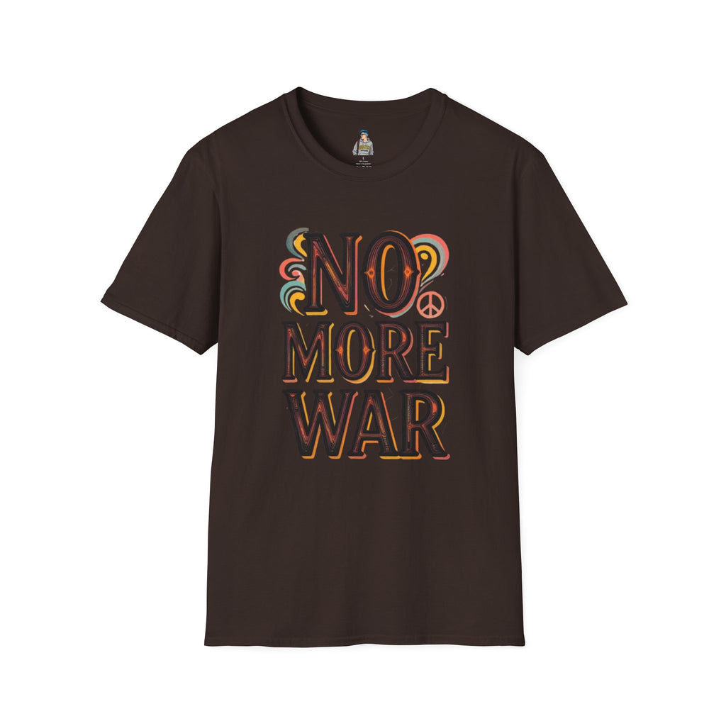 No More War Peace T-Shirt — Retro Anti-War Graphic Tee