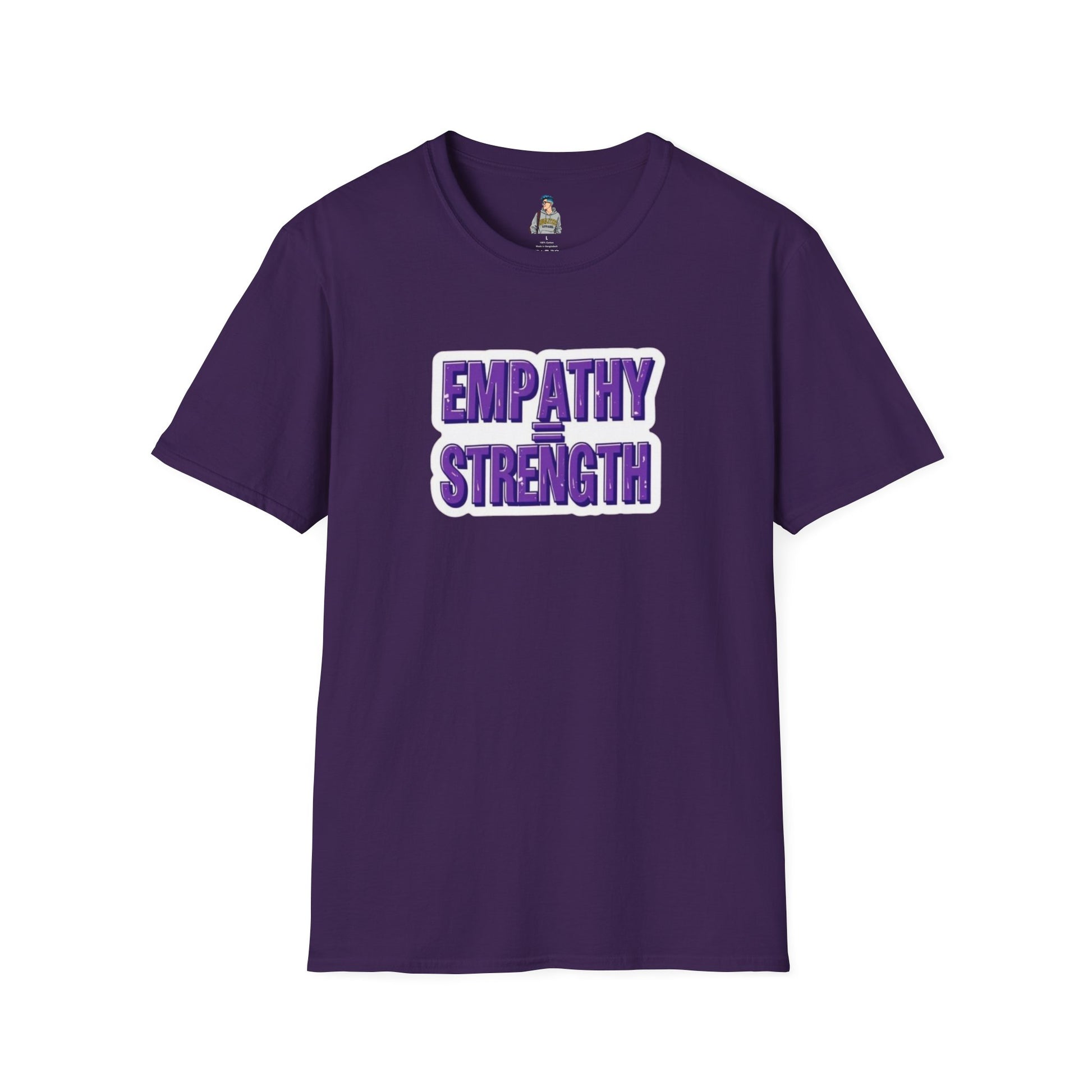 Empathy Equals Strength Unisex Softstyle T-Shirt - Inspirational Apparel for Everyday Comfort