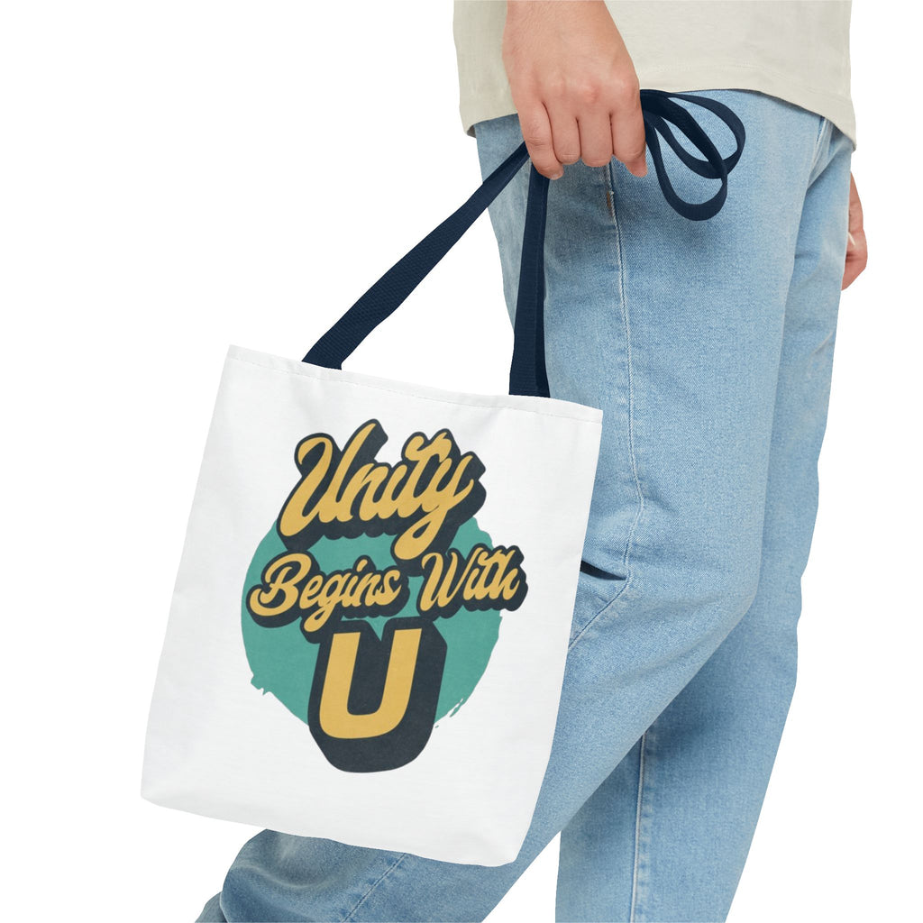 Unity Begins With U Design Tote Bag
