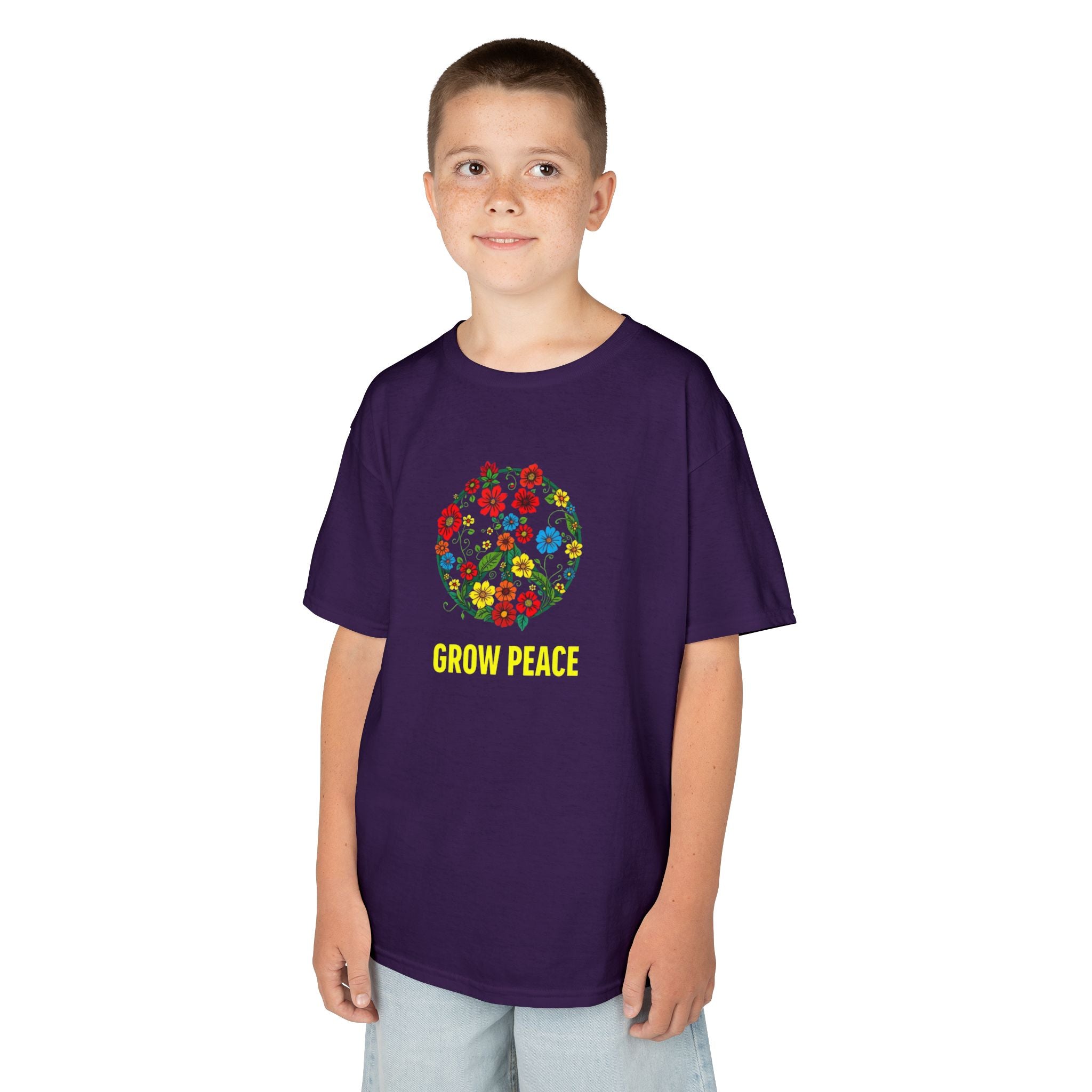 GROW PEACE Kids Heavy Cotton™ Tee