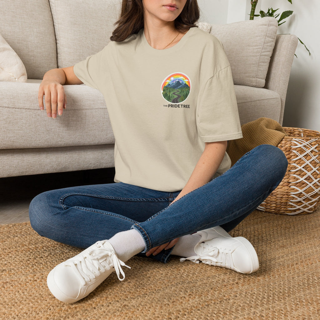 Pride Tree Las Vegas Mountain Graphic T-Shirt