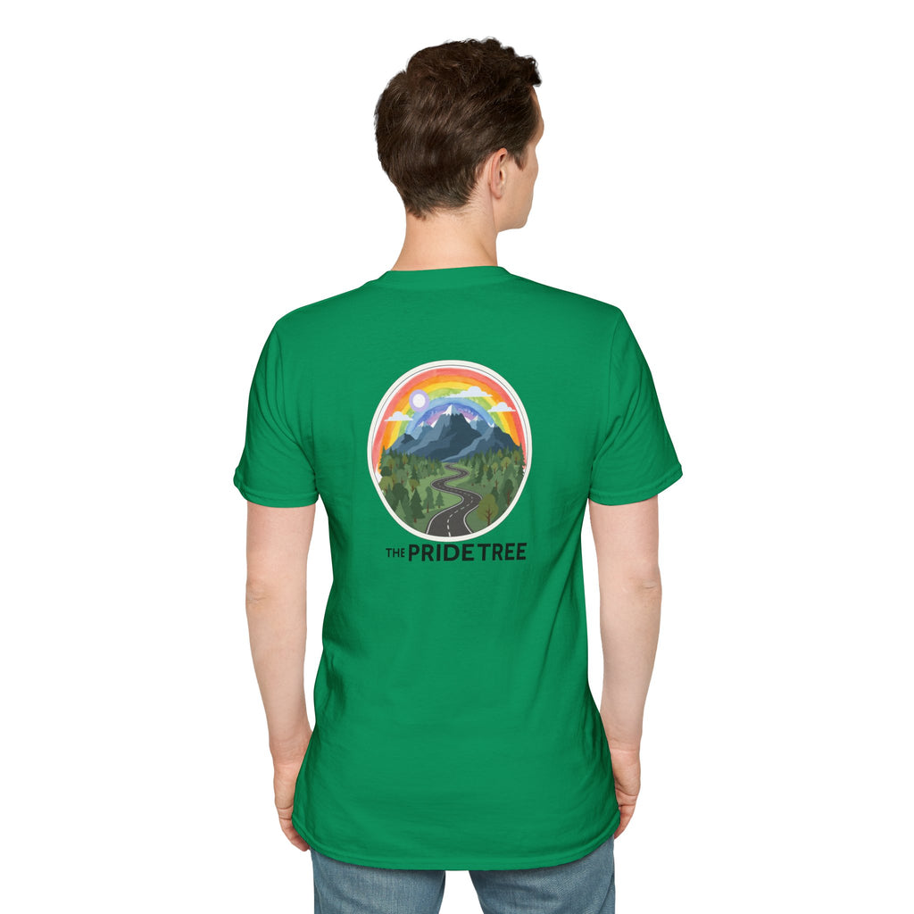 Pride Tree Las Vegas Mountain Graphic T-Shirt